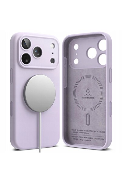 Ringke Husă magnetică din silicon pentru iPhone 17 Pro Max MagSafe cu protecție