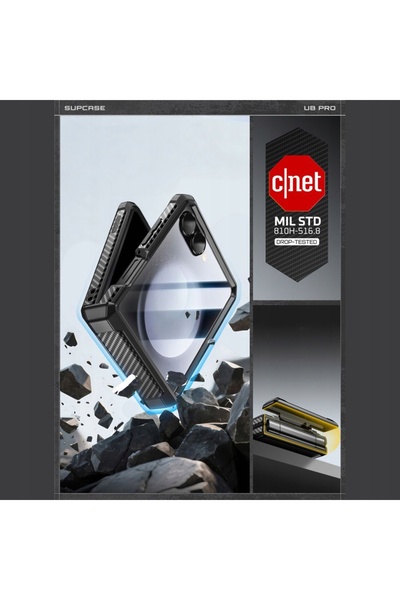 Supcase Carcasă blindată cu protecție de sticlă pentru ecran și protecție 360...