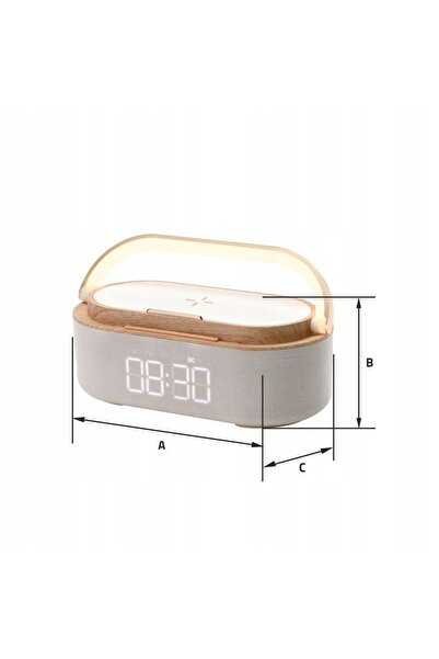MANTA Radio cu ceas cu alarmă RDI920 BT AUX USB TF