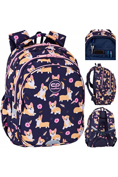 NO BRAND COOLPACK JERRY Rucsac școlar pentru tineret, cu 3 compartimente, cap...