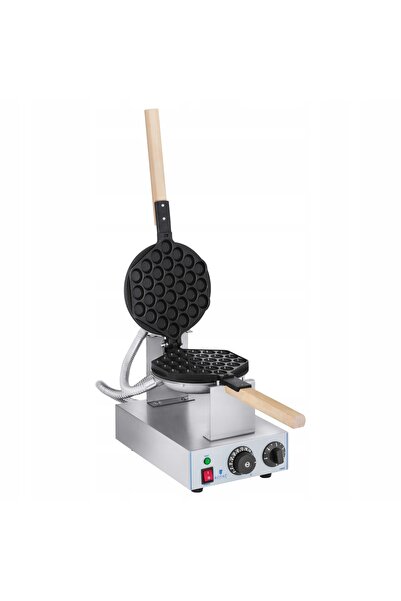 NO BRAND Aparat profesional rotativ pentru napolitane tip bulă 1415W ROYAL CA...