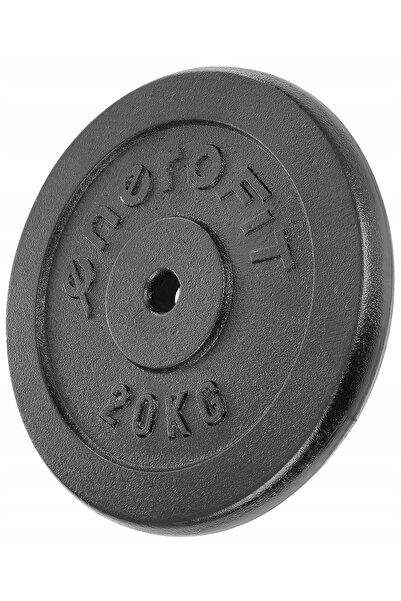 NO BRAND GREUTATE DIN FONTĂ DE 20 kg ENERO FIT 26,5 mm DISC PENTRU HALTERE ȘI...