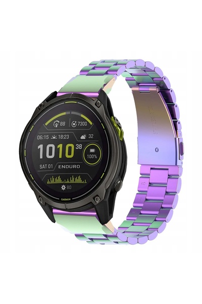 bizon Curea metalică pentru smartwatch Bizon, QuickFit 26mm, brățară din oțel