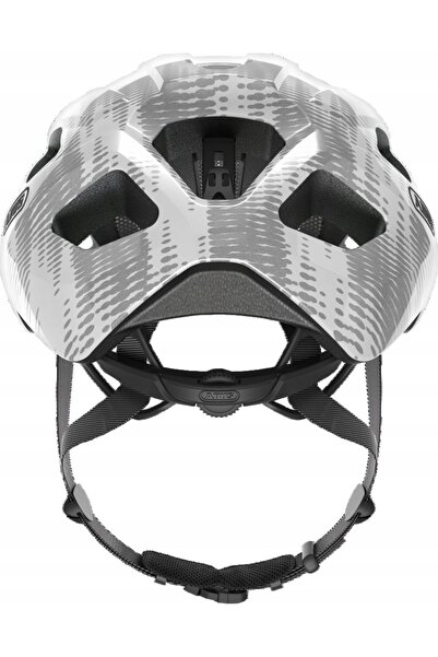 Abus Casca de bicicletă MTB Macator Alb/Gri (Mărimea L)