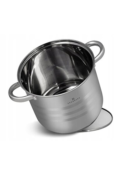 EDENBERG Vas jos 5.5L Marmur Aroma Knob, tigaie wok joasă de 32cm