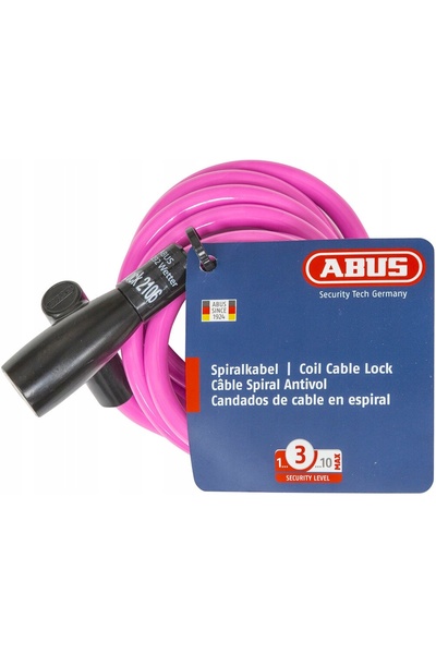 Abus Antifurt bicicletă 2106 180/07K Linka Roz