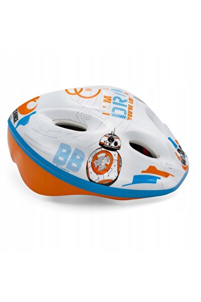 NO BRAND DISNEY Star Wars BB-8 Cască de ciclism albă pentru copii (mărimea M)
