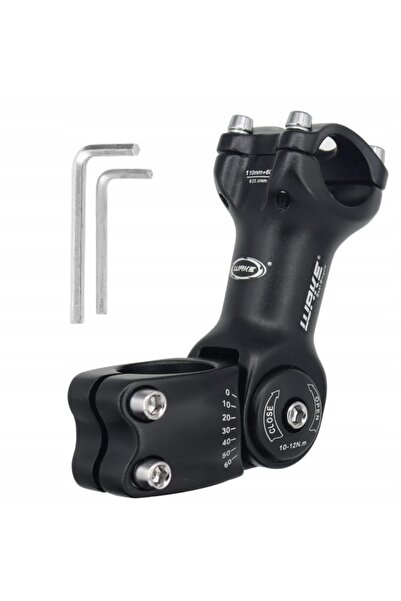 Wake Pipă ghidon reglabilă pentru bicicletă MTB 31.8mm/25.4mm, 90mm/110mm/130mm