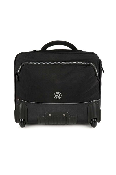 Wagon R Classy Printed 2Wheel School Trolley+Lunch Bag+Pencil Case 1924 20inc...