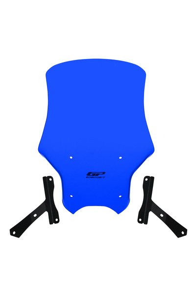 GP KOMPOZİT Hero X-Pulse 200 2020-2024 Uyumlu Ön Tur Camı Mavi 49 cm
