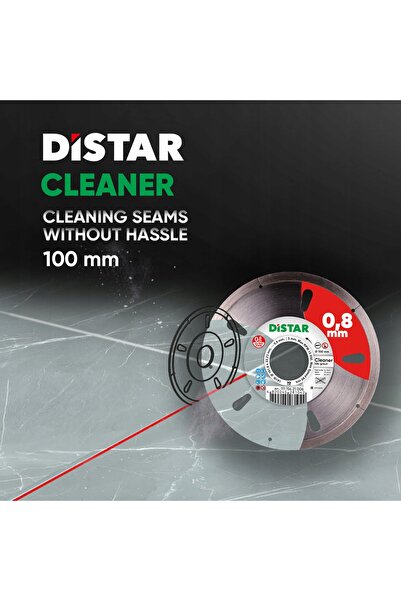 Distar CLEANER 100mm Disc pentru îndepărtarea chitului de 0,8mm