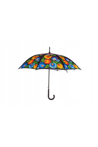 NO BRAND Umbrelă Folkstar lungă, pliabilă, multicoloră