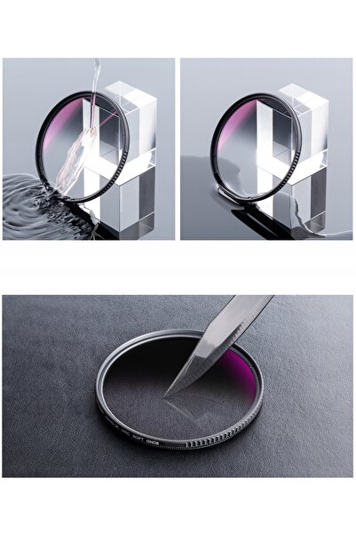 NO BRAND 49mm 49 mm K&F CONCEPT Filtru de lentilă semi-gri ND8 NDx8 / Sticlă