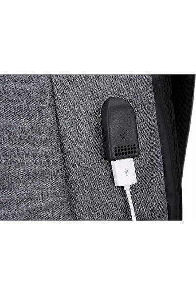 NO BRAND Rucsac compact pentru laptop, pentru muncă, școală, călătorii, cablu...
