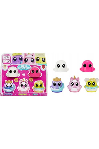 MGA DOHKINS PACHET FANTASY TABLETĂ DE PLASTIC + FIGURINĂ SIRENĂ UNICORN ZÂNE