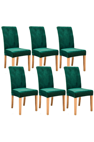 Galaxia Set 6 Huse Scaun GALAXIA, Universale, Elastice, Catifea Moale, Culoar...
