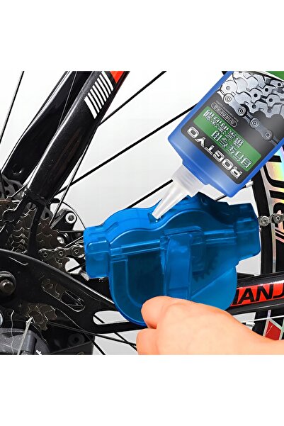 NO BRAND Kit de curățare lanț bicicletă pentru spălare și întreținere bicicletă