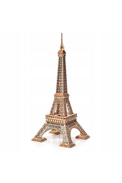 NO BRAND Little Story Model puzzle 3D din lemn Turnul Eiffel din Paris