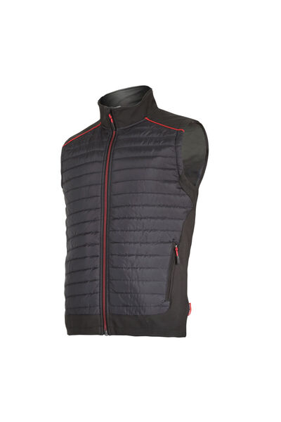 Lahti Pro Vestă de lucru neagră, fără mâneci, călduroasă, de siguranță, L4131...