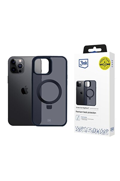 3MK Apple iPhone 12 pro max - Husă Fumurie cu Mag&Stand