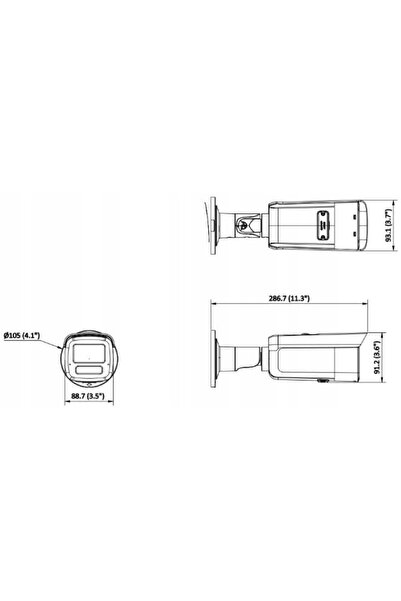 Hikvision Cameră IP DS-2CD2T43G2-2LI(4mm) PL