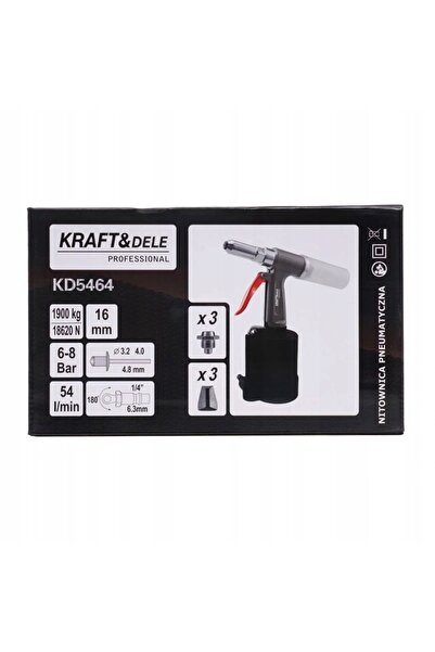 Kraft&dele Pistol pneumatic de bătut cuie 16 mm 54 ciuști/min 3,2-4,8 mm