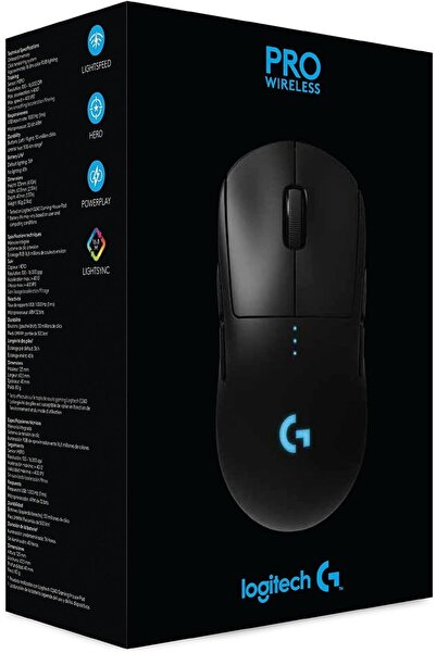 logitech Mouse wireless G Pro Negru