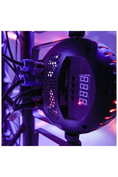 LIGHT4ME Reflector scenice lumină disco efect de iluminare PAR LED 66 diode RGB