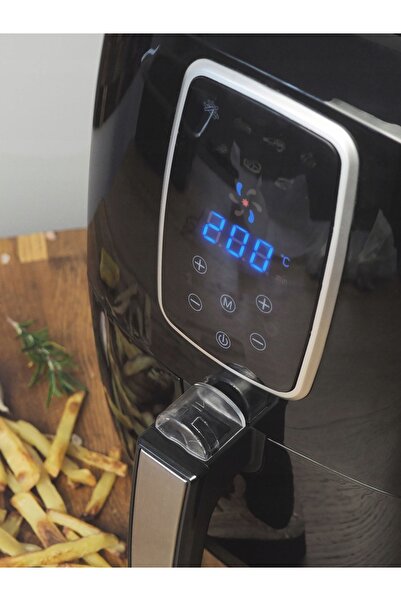 LUND FRITEUZĂ FĂRĂ ULEI AIR FRYER, 1800 W, 5,2 L, CU AFIȘAJ