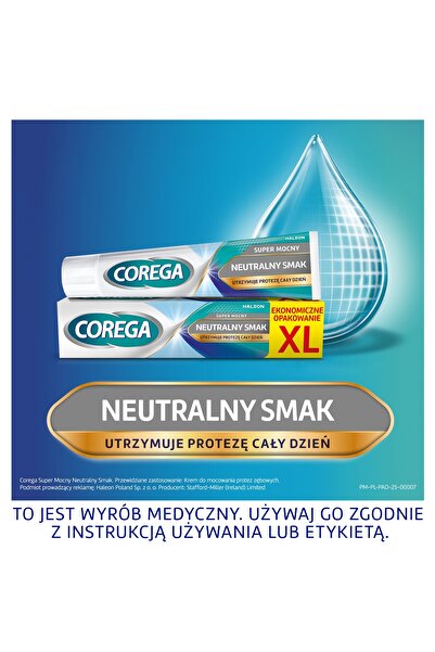 NO BRAND 2X Corega Super Strong Adeziv pentru proteze dentare Neutru 70g