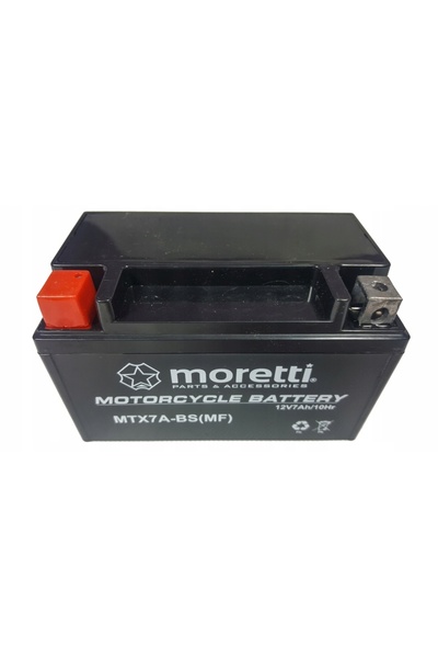 NO BRAND ACUMULATOR PENTRU SCUTER MOTOCICLETĂ QUAD CROSS MOTOR 12V 7AH MORETTI