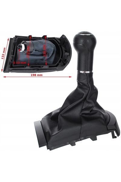 M MODECAR Nucă și manșon schimbător de viteze cu ramă pentru Seat Ibiza 6L 20...