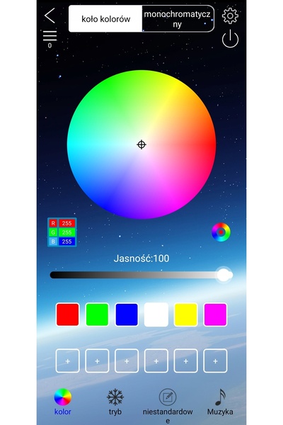 NO BRAND Sistem de iluminare cu lentile  "Ochi de Diavol " LED RGB Bluetooth ...