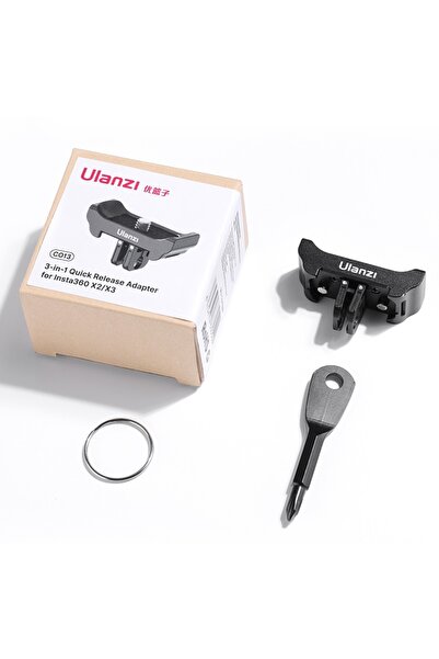 ulanzi Suport adaptor de montare de 1/4'' + Sistem GoPro pentru Insta360 X2 X...