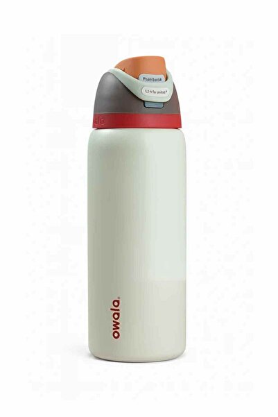 Generic Brand زجاجة مياه Owalaa FreeSip سعة 32 أونصة (946 مل) مصنوعة من الفول...