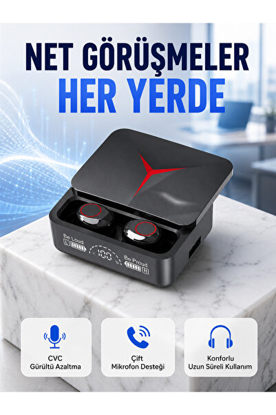 UCUZTEKNO Uzun Pil Ömürlü Bluetooth Kulaklık – Spor ve Günlük Kullanım İçin U...