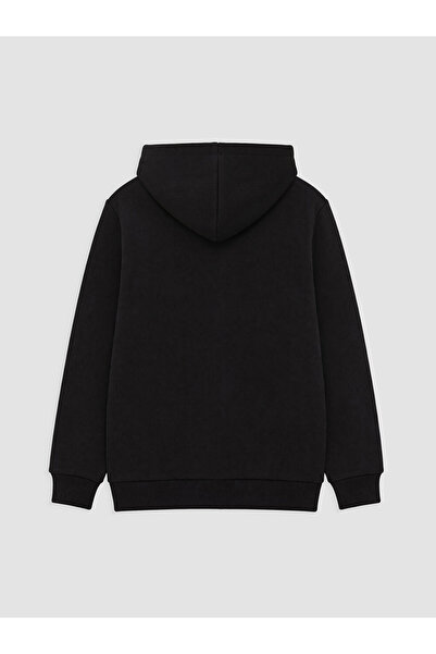 LC Waikiki Hooded thick boys' zippered sweatshirt