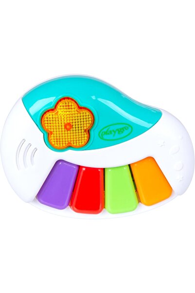 CasaDesteapta.ro Orga Bebe QF366-044 - Jucarie pentru Copii, Cu Sunete si Mel...