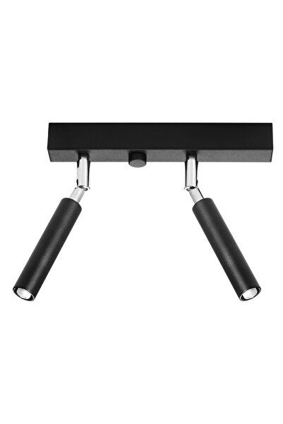 SOLLUX EYETECH 2 plafonieră neagră
