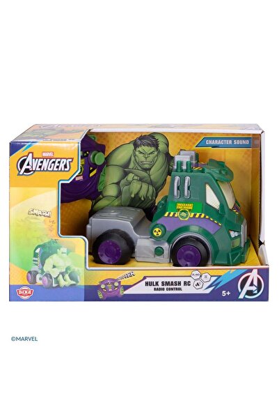 Simba Dickie Toys Marvel Avengers Mașină RC cu telecomandă 2.4GHz Hulk Smash ...
