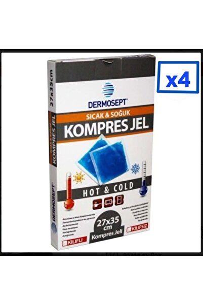 Dermosept Sıcak Soğuk Termo Jel Kompres 27 X 35 Cm 4'LÜ PAKET