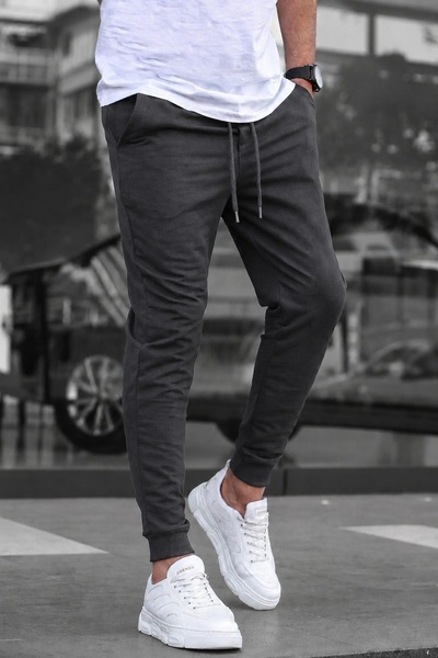 TORUK MAKTO Unisex Ribbed Leg Sweatpants Jogger Comfortable Fit Casual Sports...