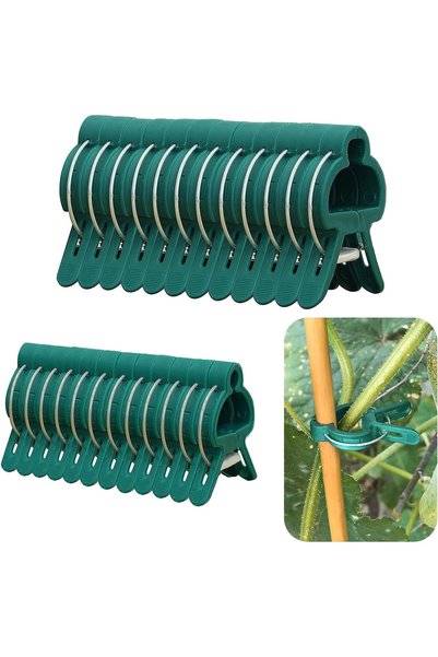 Generic Brand 24 bucs attache plante grimpante, tomates support plante grimpa...