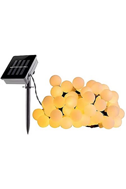 Generic Brand Ghirlandă solară LED 50 biluțe 6,9m, 8h autonomie, IP44, decor ...