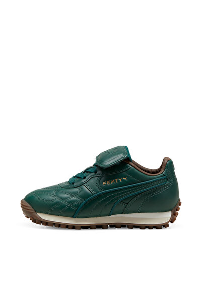 Puma حذاء رياضي أخضر للأطفال من Avanti L Fenty Ps