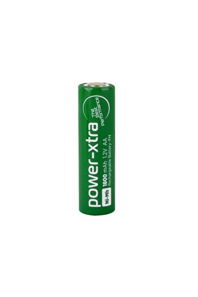 POWER-XTRA 1.2V 1800 Mah- AA -Ni-Mh Şarjlı Pil -Flat-Başsız