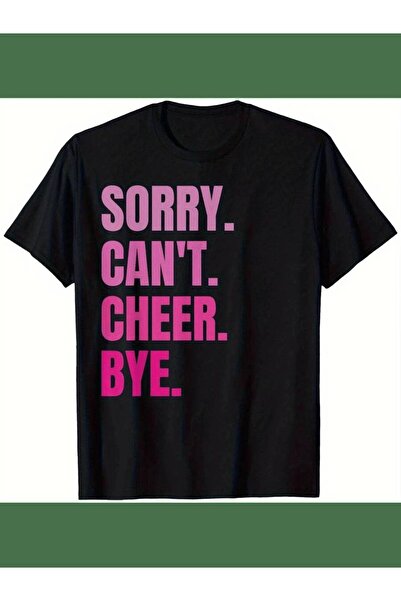 9JY Sorry, Can'chr On. Chrladr-Shirt Classic Black Rtro Chrladr With Words Go...