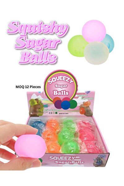 TEAMSTAR 2.5″ Sugar Stress Balls (MOQ 12)
