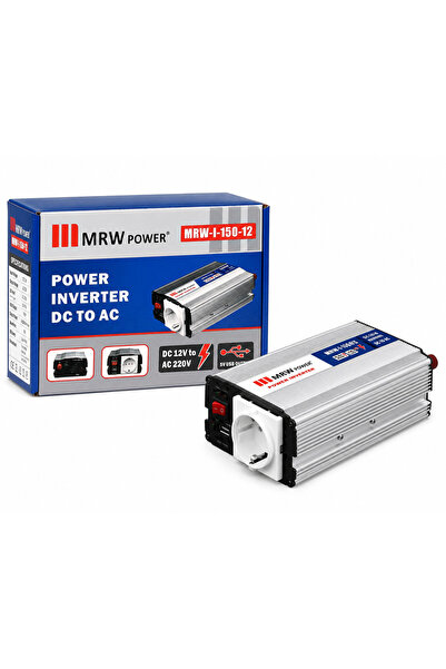 Mrw Power 150W 12V Çakmak Girişli Modifiye Sinüs İnverter | 12V DC - 220V AC ...
