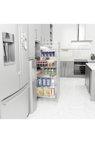 HUZUR 1400x1550x400 Teleskopik Raylı Kiler M:400